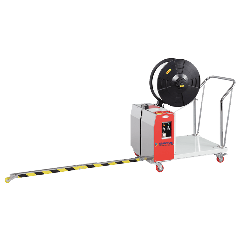 Transpak Genesis Verti Yarı Otomatik Dikey Palet Çember Makinesi